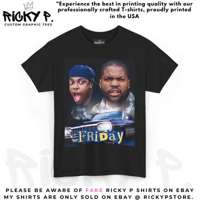 Freitag Film Ice Cube Ricky P T-Shirt 2 Unisex Schweres Baumwoll-T-Shirt