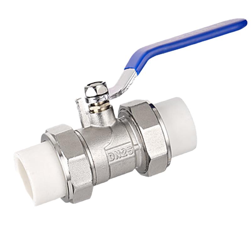 Naixin PPR Double Union Ball Valve