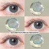 EYESHARE Natural Brown Contact Lenses for Eyes 1 Pair Gray Pupils Korean Soft Lenses New ALASKA Series Lens Contacts