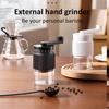 35-Gears Coffee Grinder Manual Coffee Grinder External Adjustable Professional Manual Burr Coffee Bean Grinding Machine for Home