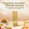 Metal Hard Plate Document Typing Paper Stand Vertical Design Receipt Holders  Restaurant Use
