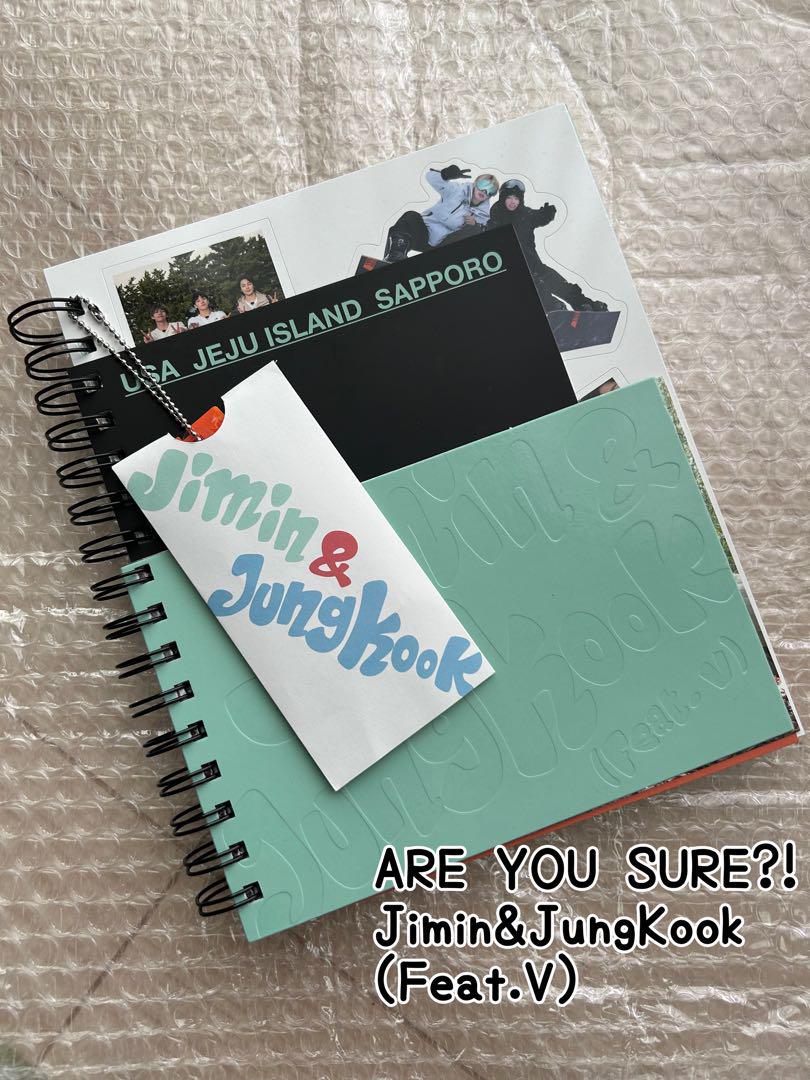 

[USED] ARE YOU SURE! Jimin & JungKook Photobook