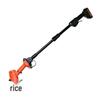 Portable Wireless Electric Tiller: Handheld Lithium Micro Tiller with Extension for Home Gardening