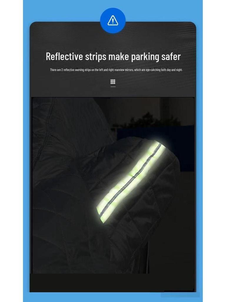 Geely Binyue Winter Front Windshield Cover - Anti-Frost, Snow, and Ice Protection