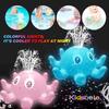 Baby Bath Toy Light-Up Musical Automatic Induction Octopus Spray Water Shower Toy Sunmmer Pool&Bath Time Fun Electric Pool Gift