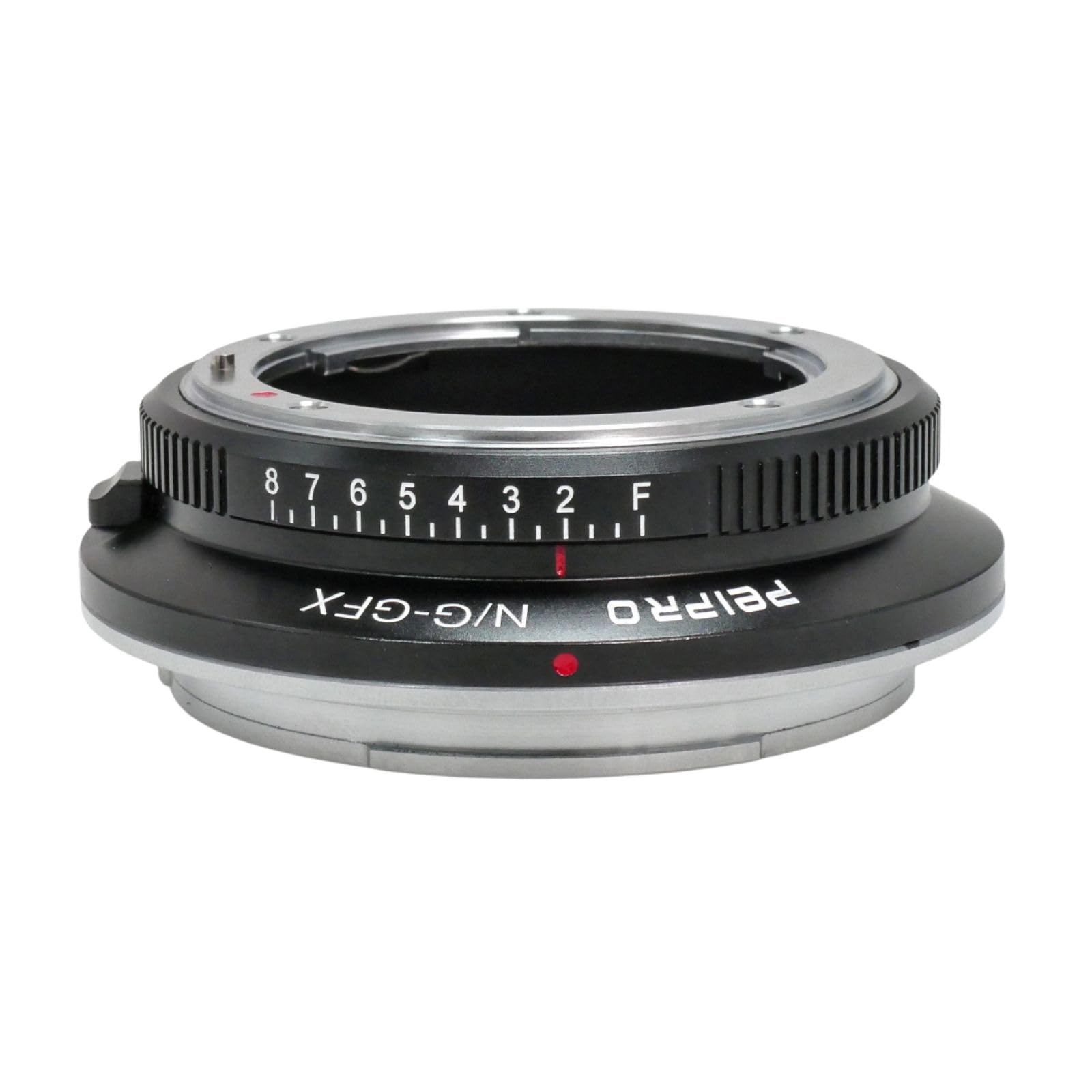 

PEIPRO Lens Mount Adapter Compatible with Nikon F Mount Lenses and Fuji GFX Medium Format Cameras and GFX50S II NF-GFX GFX100S, GFX100, GFX50R,