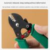 Industrial Capillary Shears For Refrigeration Systems Steel Blade With Antislip Ergonomic Handle Wire Stripper