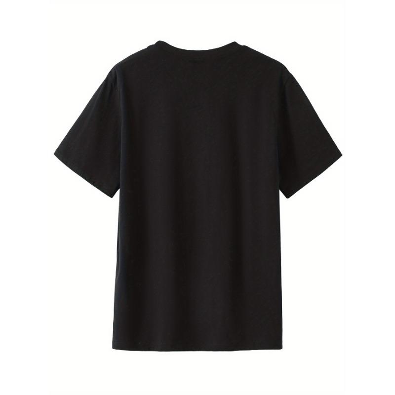 European Size 2026 Summer New Fashion Simple Autism Print Soft Crew Neck T-Shirt