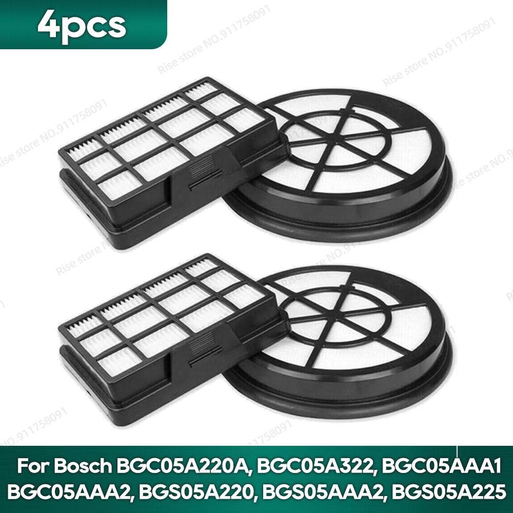 Filter Compatible for Bosch BGC05A220A BGC05A322 BGC05AAA1 BGC05AAA2 BGC05X20GB, BGS05A220 BGS05A221 BGS05A222 BGS05A225
