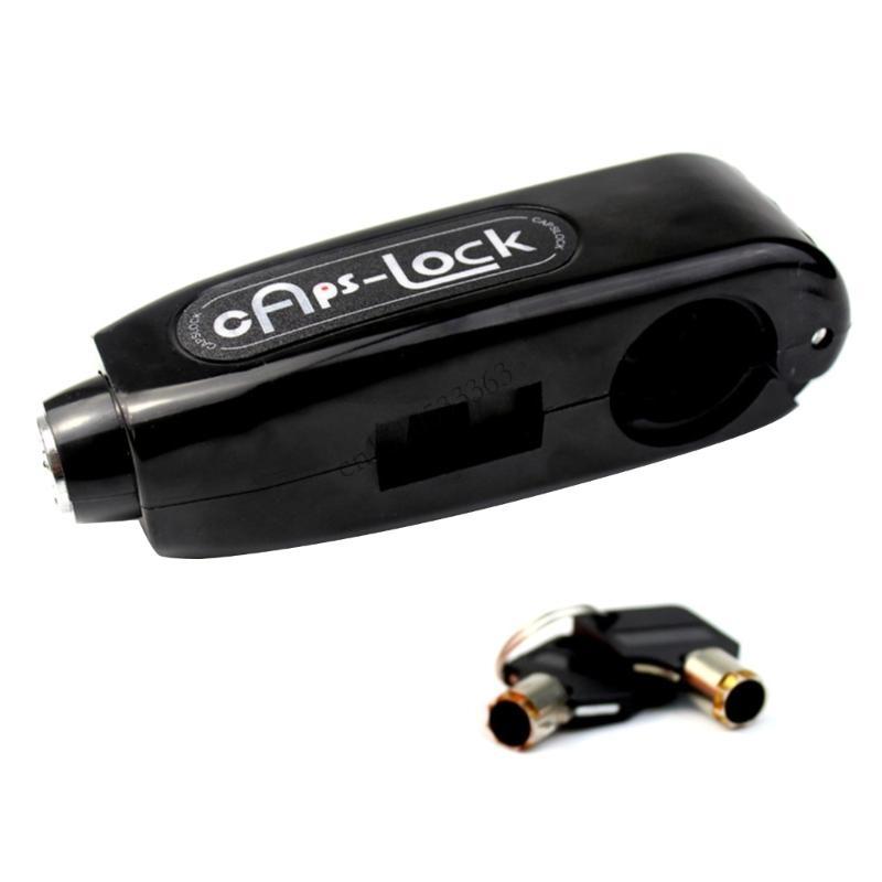 

090E Motorcycles Handlebar Lock Handlebar Brake Handle Solid Lock ATV Bike Anti Theft
