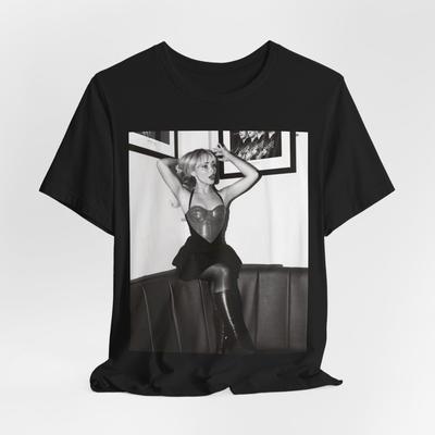 Sweet Hip Hop Tshirt Harajuku Aesthetic Print Short Sleeve Casual Loose Sport Street Wear Round Neck High Quality Top Unisex