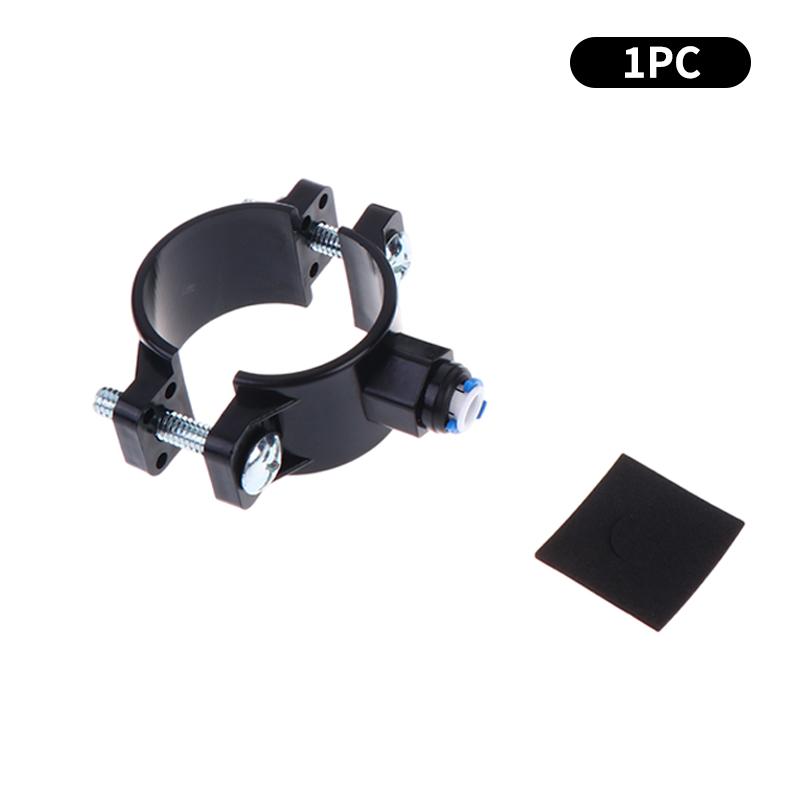 

1/2/3 шт. Регулируемые зажимы для труб сточных вод 38-58 мм, быстрое соединение для шланга 1/4 Наружный диаметр, обратный осмос, аквариум 1Pc чёрный