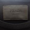 Prada UJN861 L Short Sleeve T-shirt Black Cotton Mens