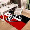 Pau-lo Fc Emblem Printed Area Rug for Office, Chair Rug, Decorative Carpet Floor Mat, Large Size Fan gifts Christmas gifts