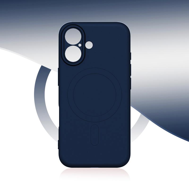 

For Magsafe Magnetic Wireless Charging Solid Color Matte Liquid Silicone Shockproof Soft Phone Case for iPhone 16 Pro Max Plus For IPhone16