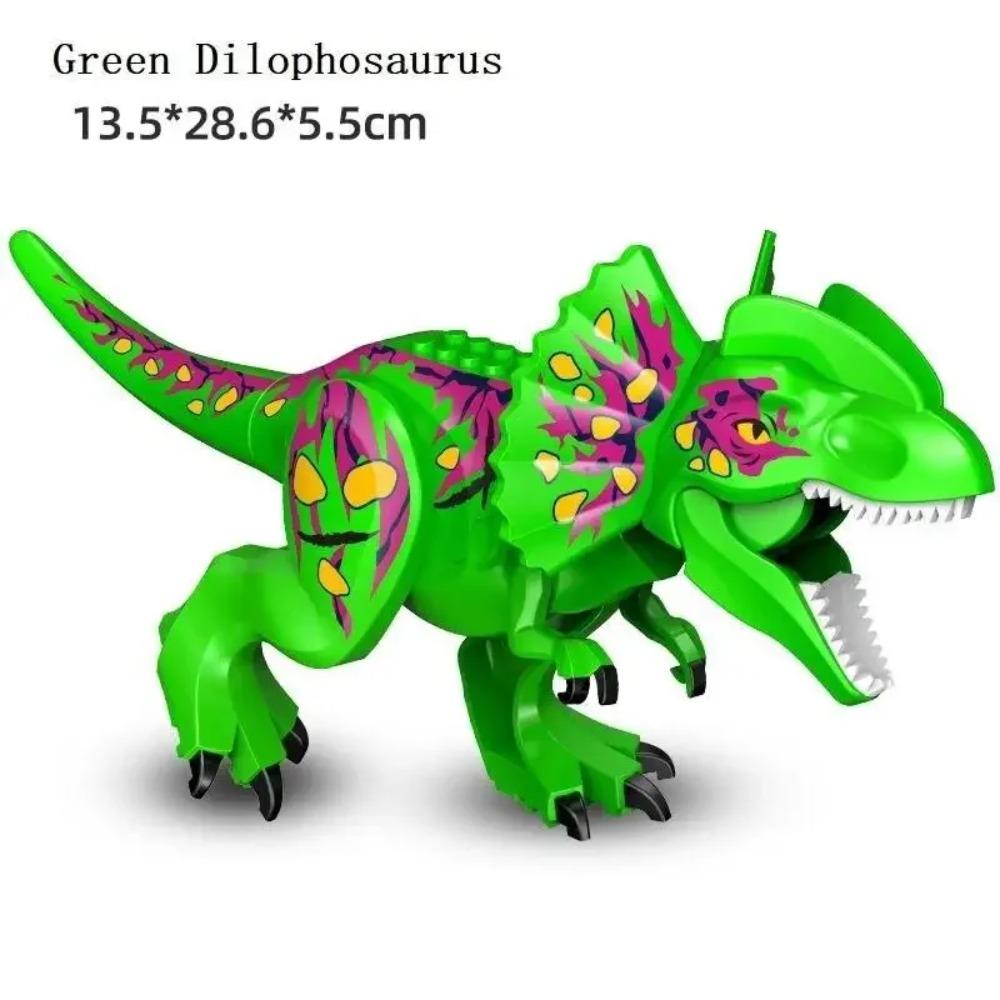Jurassic World Brutální Raptor Stavebnice Dinosauří Kostky Tyrannosaurus Indominus I-Rex Skládací Hračka Pro Děti Dárky