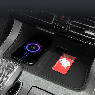 GAC Trumpchi GS8 2022-2024 İçin Merkezi Kontrol Kablosuz Şarj Silikon Kaymaz Ped ES9 Otomotiv Özel Aksesuarları