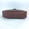 HERMES Christie Rhone bag flap Shoulder Bag Leather Brown/SilverHardware