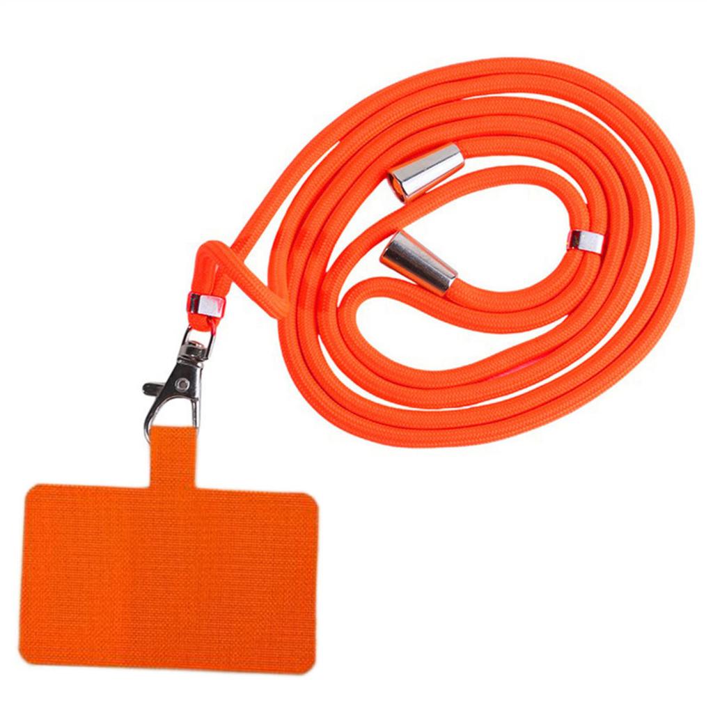 Soft Phone Lanyard Strap Patch For All Phone Cases Solid Color Household External Hanging Neck Freeing Hands And Preventing Loss