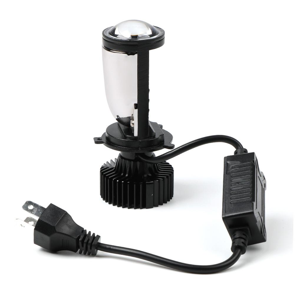 

1 шт. H4 автомобильные лампы для фар, линзы проектора, светодиодные 8000 лм, CANBUS, турбо, автолампа, дальний и ближний свет, противотуманная фара, лампа 6000 К