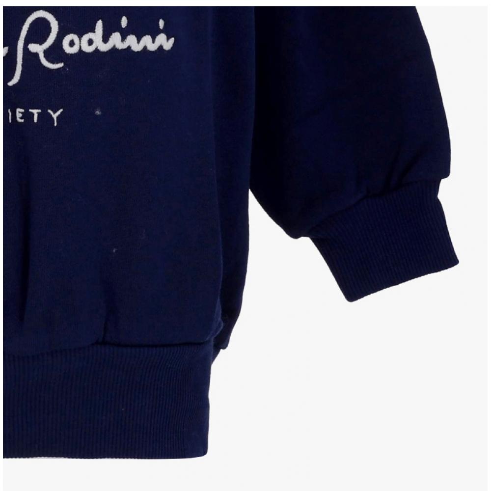 Mini Rodini 2472011860  Society Emb Collar SweatShirt  Society Collar Children S SweatShirt