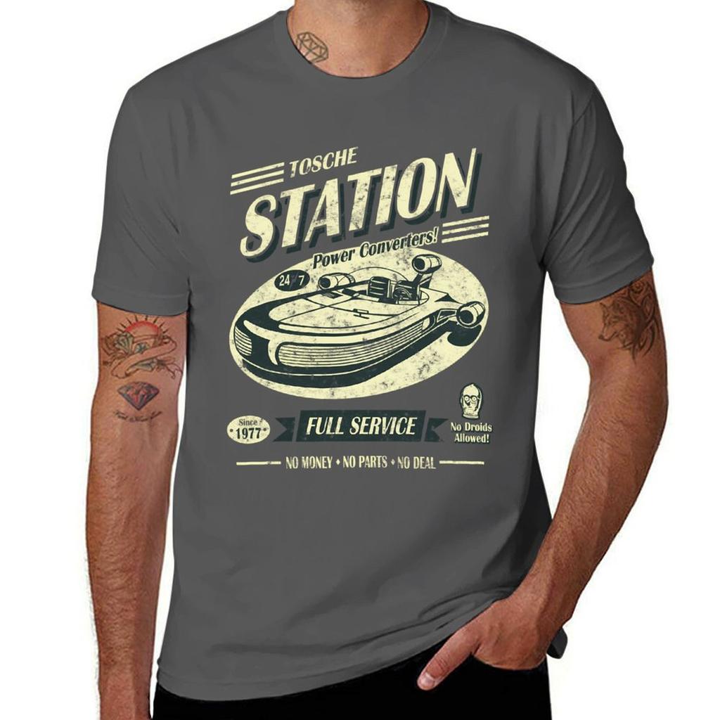 Tosche Station T-Shirt Schweiß Tier Druck für Jungen Grafik-T-Shirt Vintage Herren Trainingsshirts