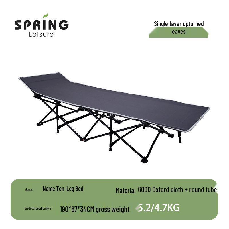 Portable Folding Single Sofa Bed for Office, Hospital, or Camp Use