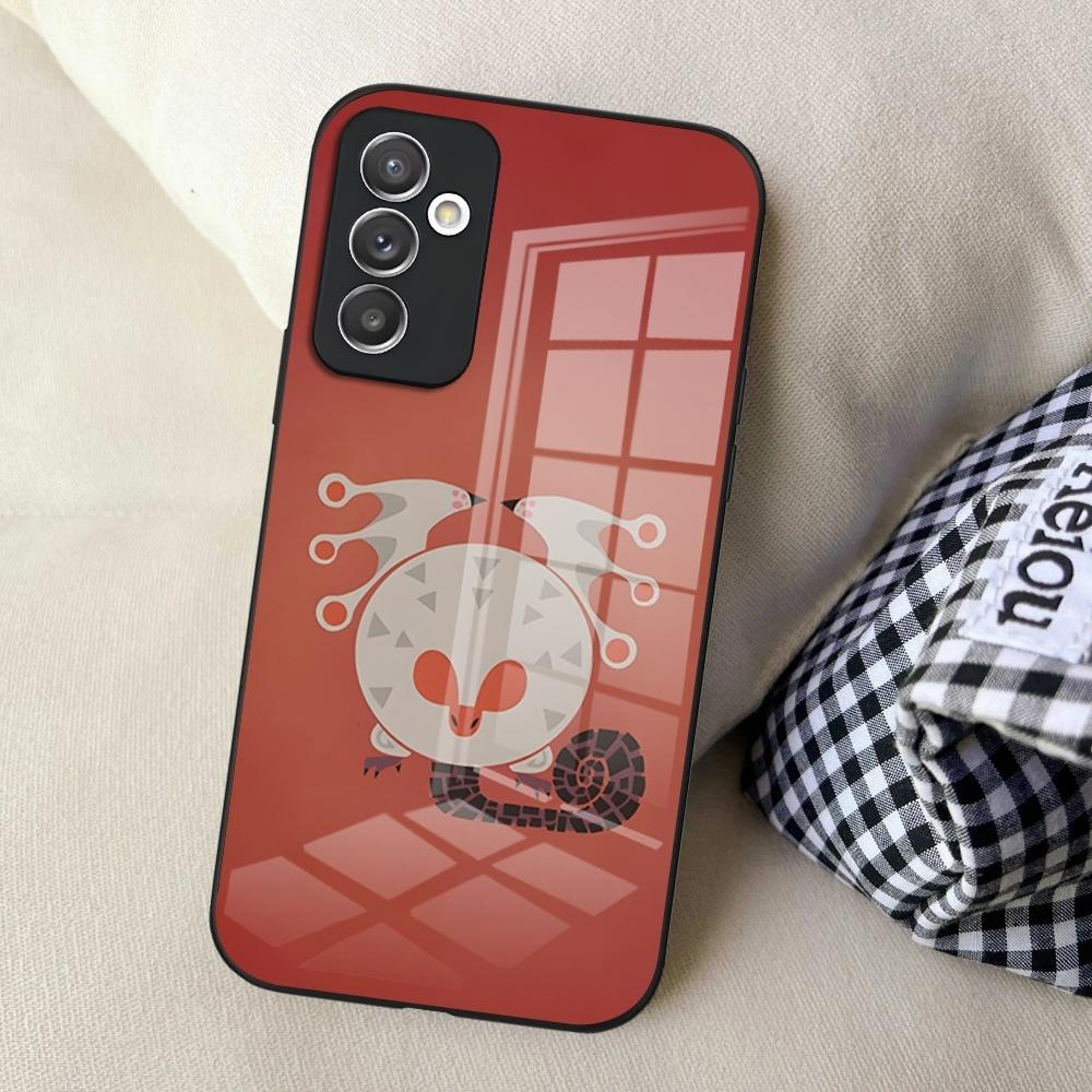 M-Monster Hunter Game Phone Case For S25 Samsung S24 Ultra S23 Fe S22 Plus S20 S21 A16 A54 A34 A53 Glass Cover