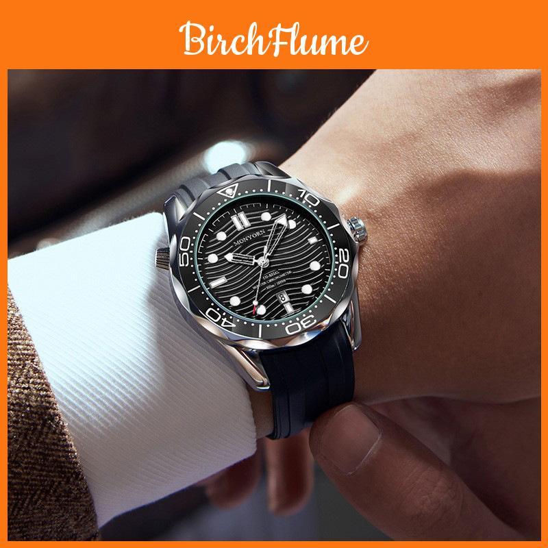 Mens Silicone Watch With Quartz Movement And 24hour Indicator For Fashion Crafters