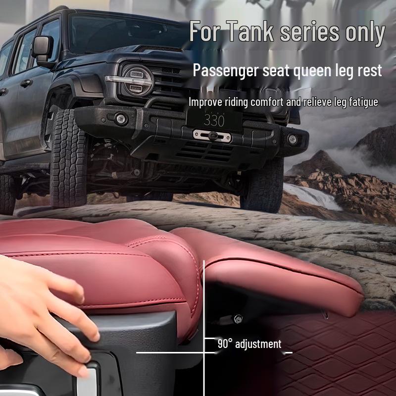 Electric Leg Rest for Tank 300/400/500: Queen's Co-Pilot Footrest Seat Support Accessories