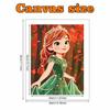 Disney DIY Pearl Art Painting Frozen Anna Home Wall Decoration Pearl Gemstone Painting Pictures Crafts Home Decoration