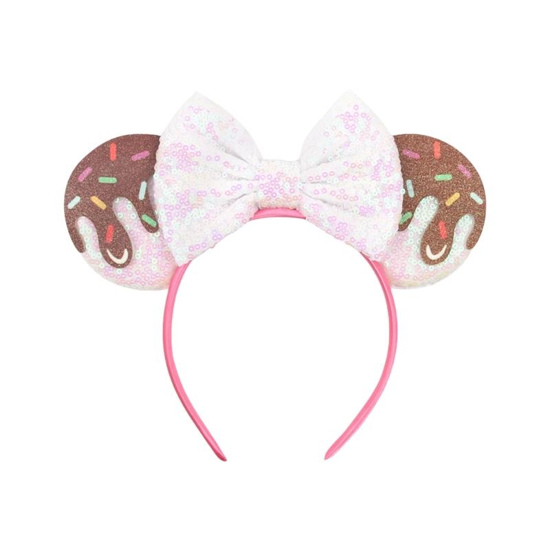 Character Design Sparkling Embellishments Hair Accessories For Holiday Birthday Parties Kids Adjustable Comfortable Stretchy Headwear