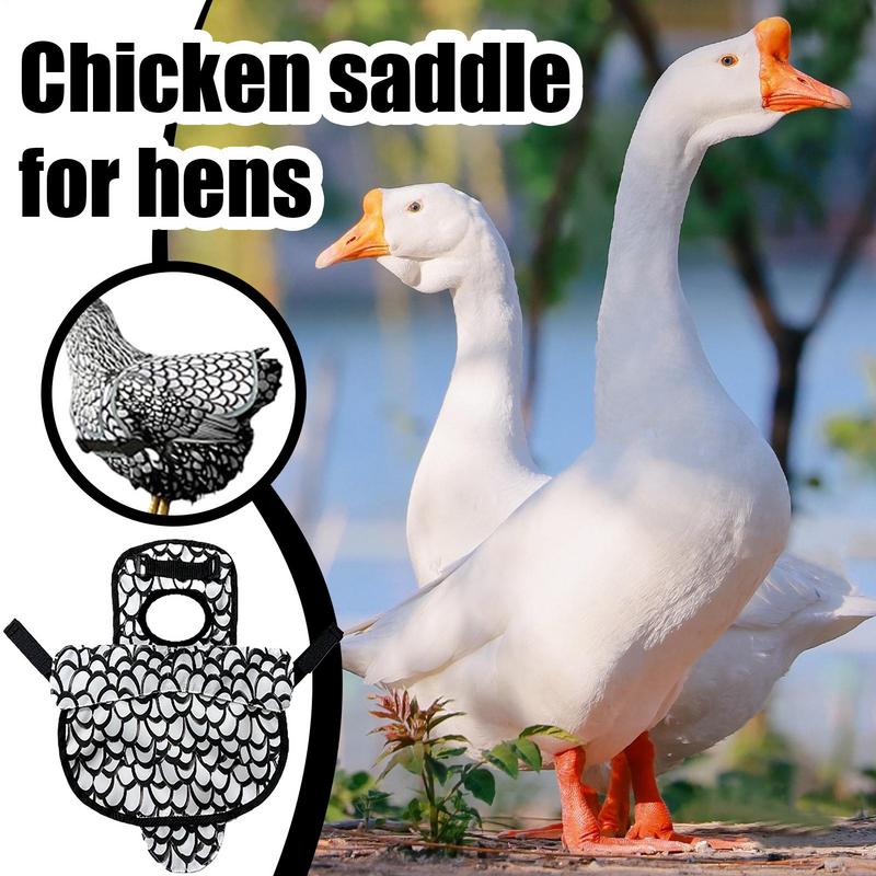 Chicken Hen Mating Saddle Chicken Apron Back Protector for Hens With Adjustable Strap Outdoor Use for Hens Roosters