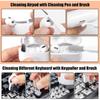 20-in-1 Keyboard Cleaning Kits Cleaner Phone Headset Cleaning Tool Set Cleaner Pen Computer Laptop Screen Cleaning Brush Keycap Puller