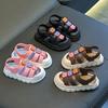 Cartoon Paradise Kids Open Toe Sandals With Pvc Material Non Slip Sole For Active Summer Wear