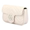 Gucci GG Marmont Belt Bag White Women Shoulder_bags 699757-UM8KV-9022