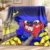Poppy Playtime blanket Flannel Blanket Soft Cozy Plush Throw for Sofa Bed Lightweight Home Decoration Outdoor camping