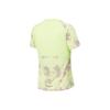 Li-Ning Full Print Letter Round Neck Breathable Versatile Short Sleeve T-Shirt Women Tops ATSV094-8