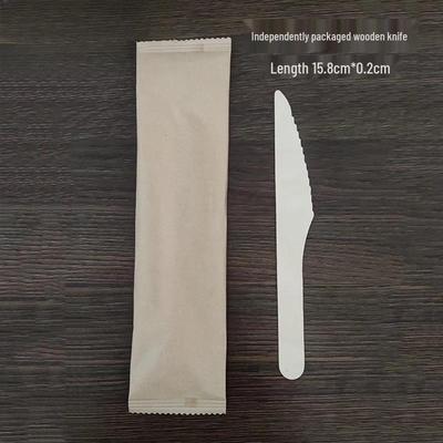 Biodegradable Wooden Dessert Knife