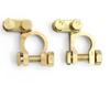 Brass Battery Terminals 6V, 12V, 24V - Set Off-Road