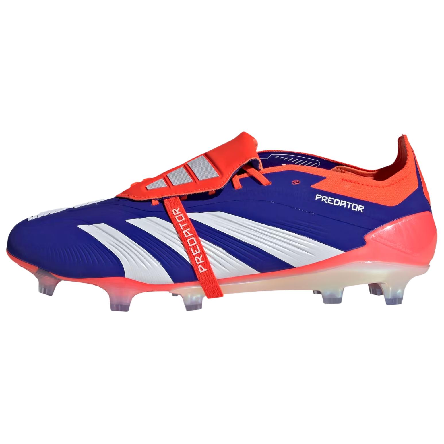 

Новые Adidas Predator Elite с отворачивающимся язычком Fg Ярко-синий Солнечно-красный IF6442 40