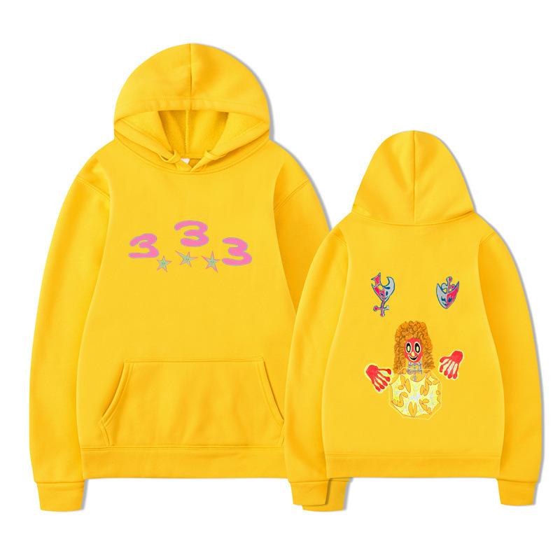 Autumn Winter Men's Hoodies Boys Harajuku Girls Hip Hop Pullover Fancy Music Gift Casual Loose Comfortable Sweatshirt