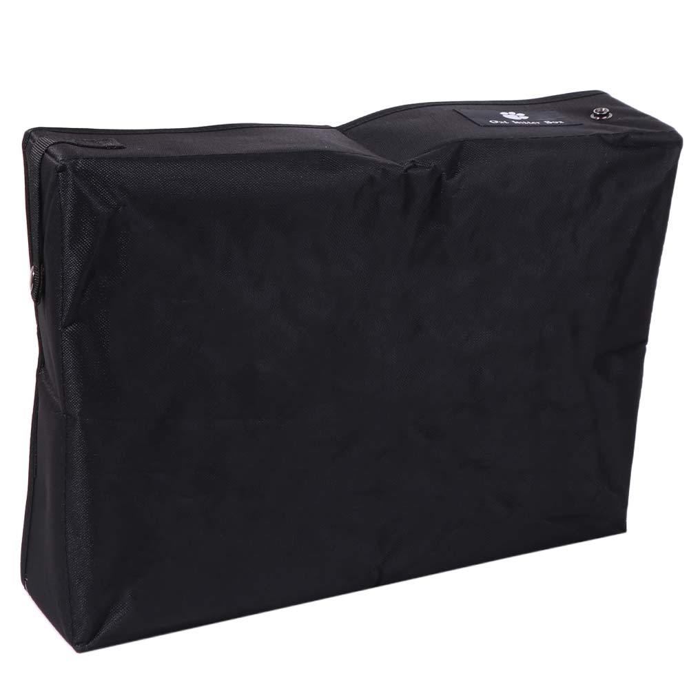 Practical Waterproof Portable Cat Litter Box Folding Reusable Pet Garbage Bin Oxford Cat Toilet Tray for Cats and Dogs