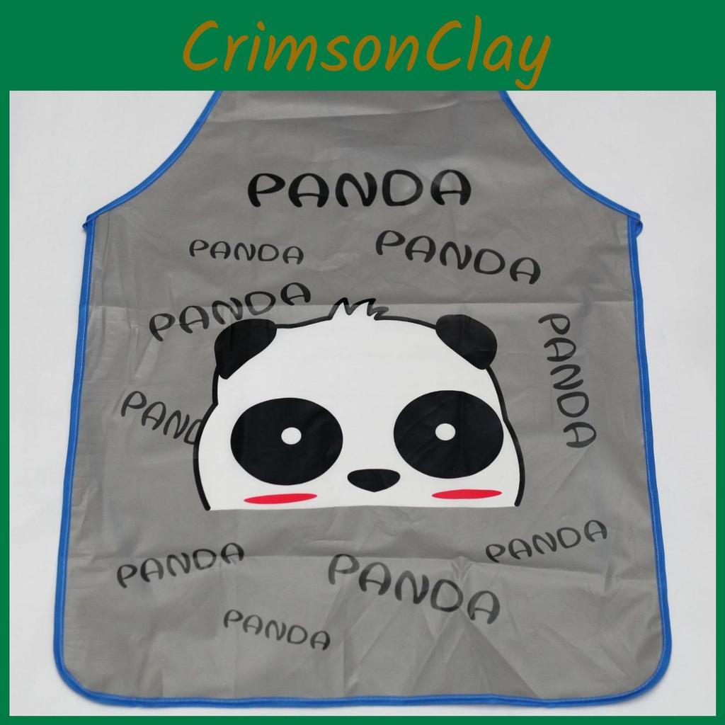 Rabbit Half Panda Body Apron Kitchen Oil Proof Water Stain Resistant Sleeveless