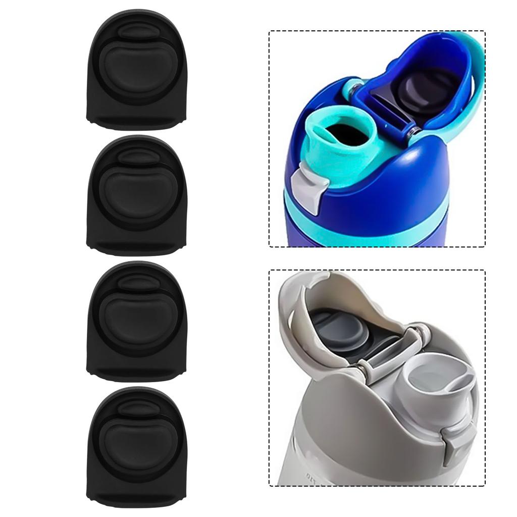 4Pcs Silicone Replacement Stopper For Owala Free Sip 19/24/32/40 Oz Silicone Lid Stopper Water Bottle Cup Accessories