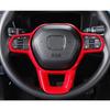 Car Steering Wheel Trim Cover Interior Decoration Frame Accessories ABS Plastic Styling For Honda Civic 11th Gen   2024