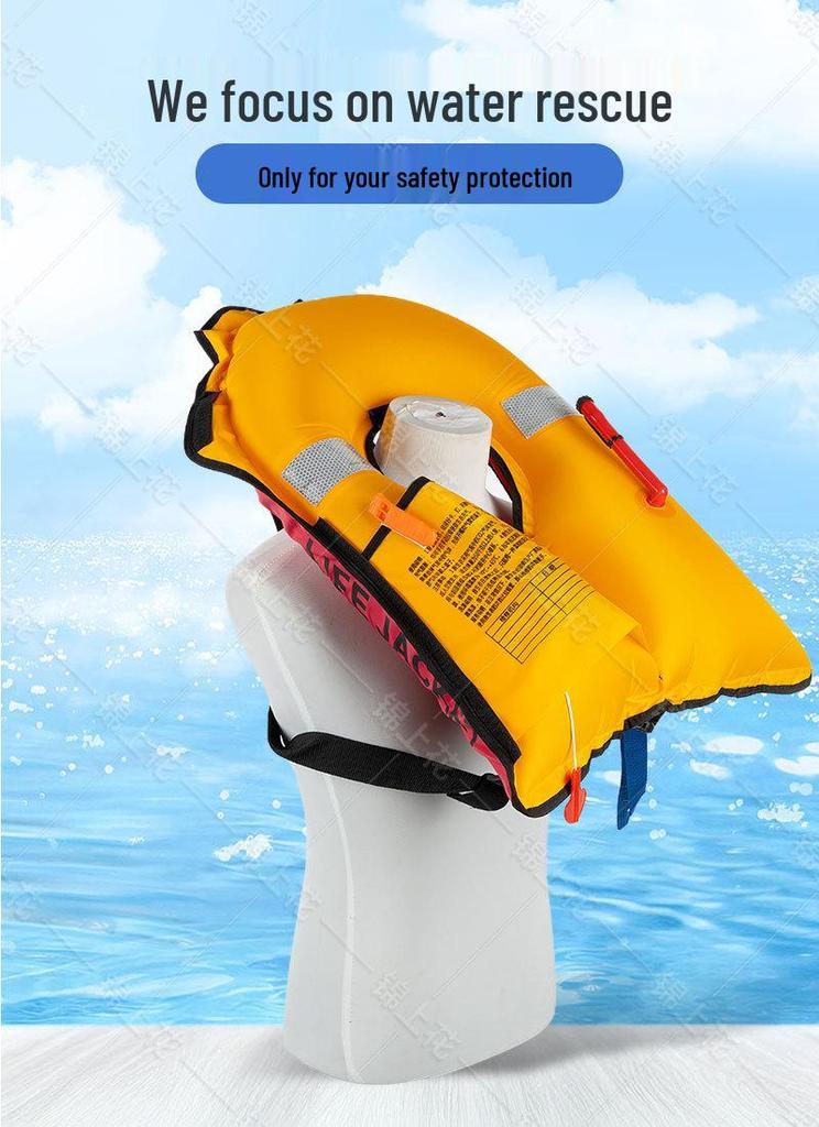 CCS Certified Automatic Manual Inflatable Neck Life Jacket