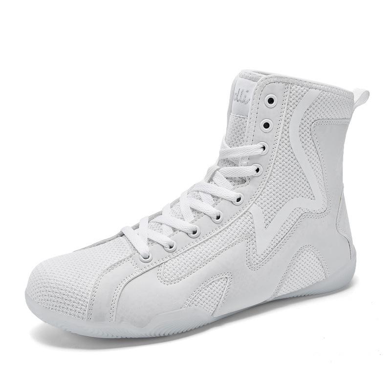 Men's One-Piece Professional Boxing & Wrestling Shoes