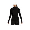 Nike Therma-Fit Adv Run Division Logo Stand Collar Long Sleeve Jacket Women Jacket Black FN2262-010