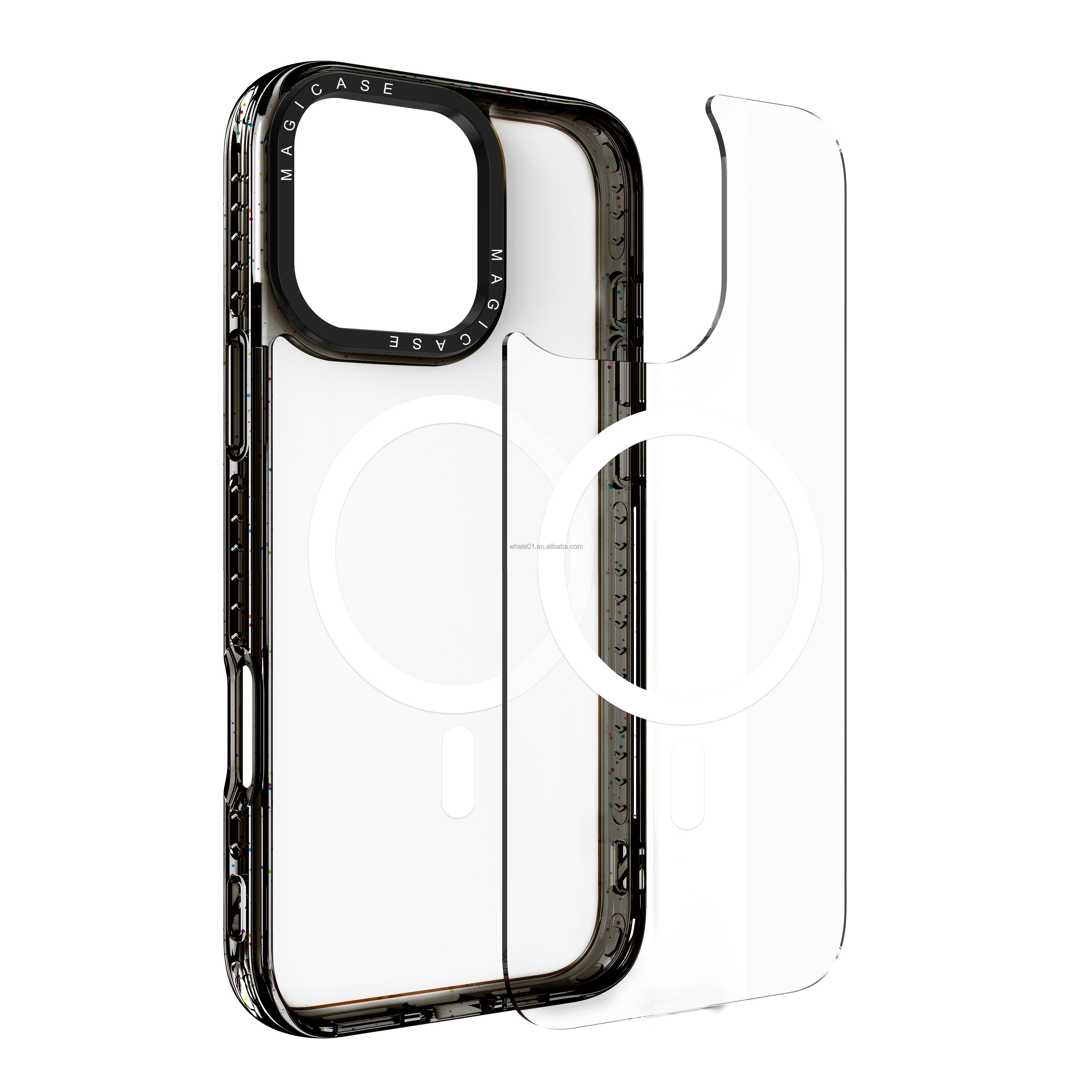 Sublimation Phone case Custom Magnetic Phone Case with Interchangeable Back Plate UV Print Sublimation OEM ODM for Samsung 24